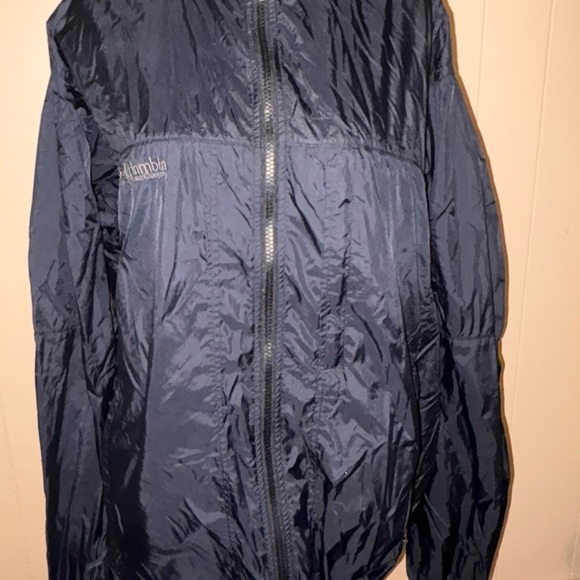 Columbia Other - Columbia Mens Size Large Black Waterproof Rain Windbreaker Jacket